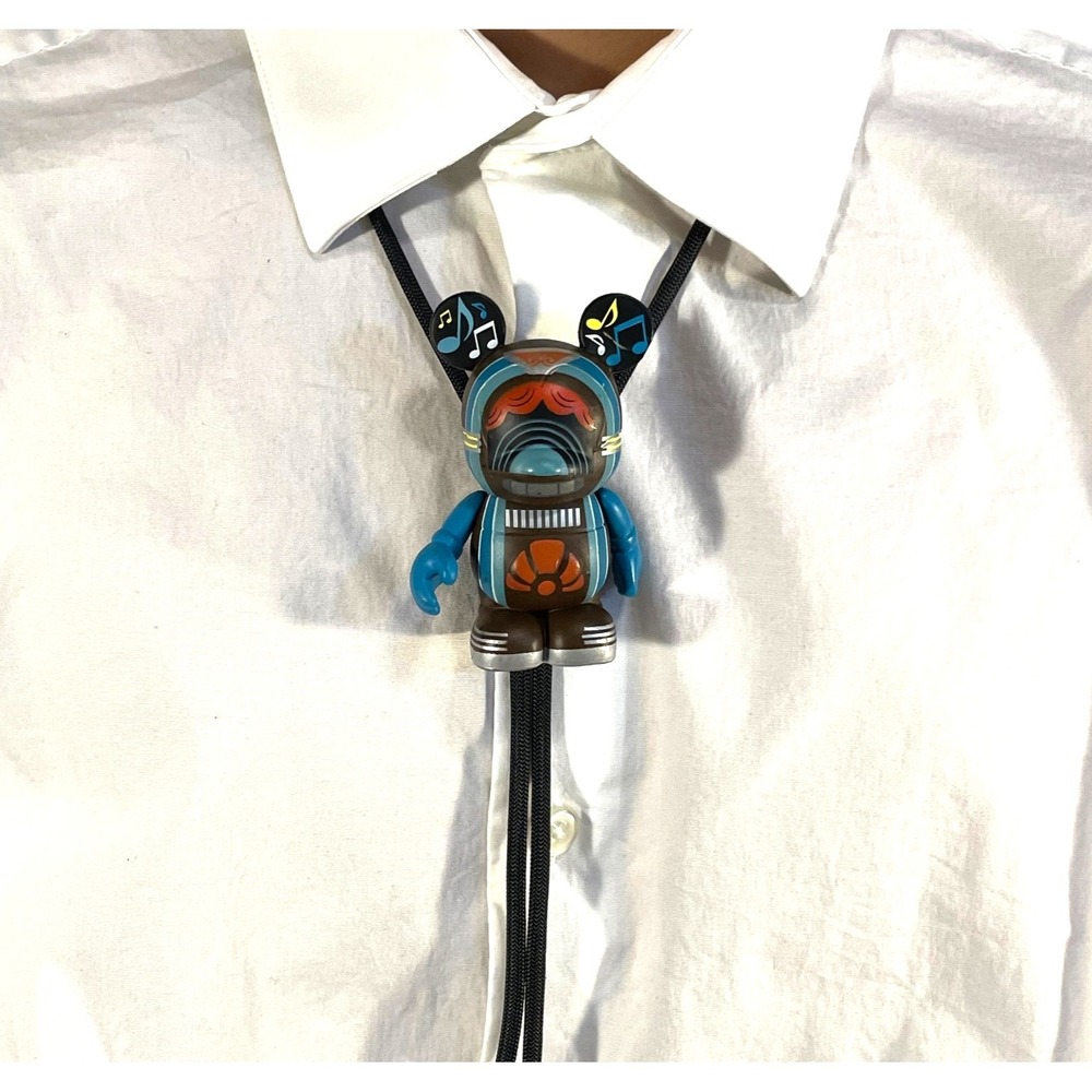 Bolo Tie Custom Disney Mickey Jukebox Juke Box Music Dance Prom Fun Unique Gift